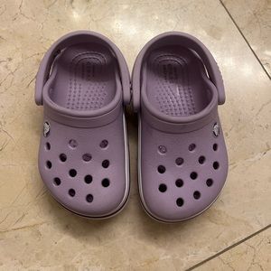 Purple Toddler Crocs C5